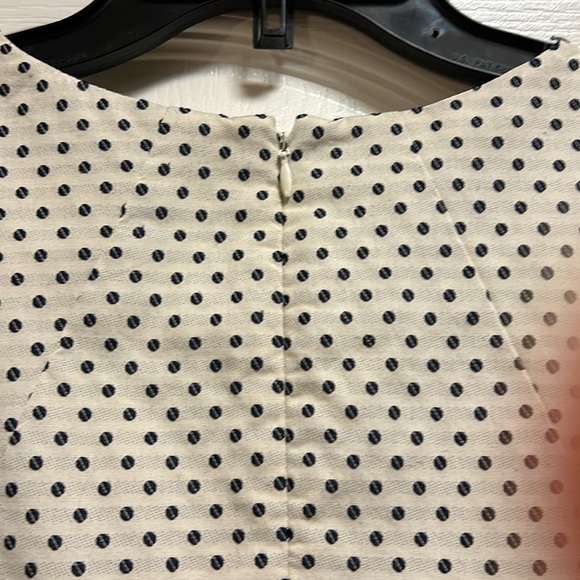 Anne Taylor Drop Waist Polkas Dot, Size 12 - Picture 6 of 8